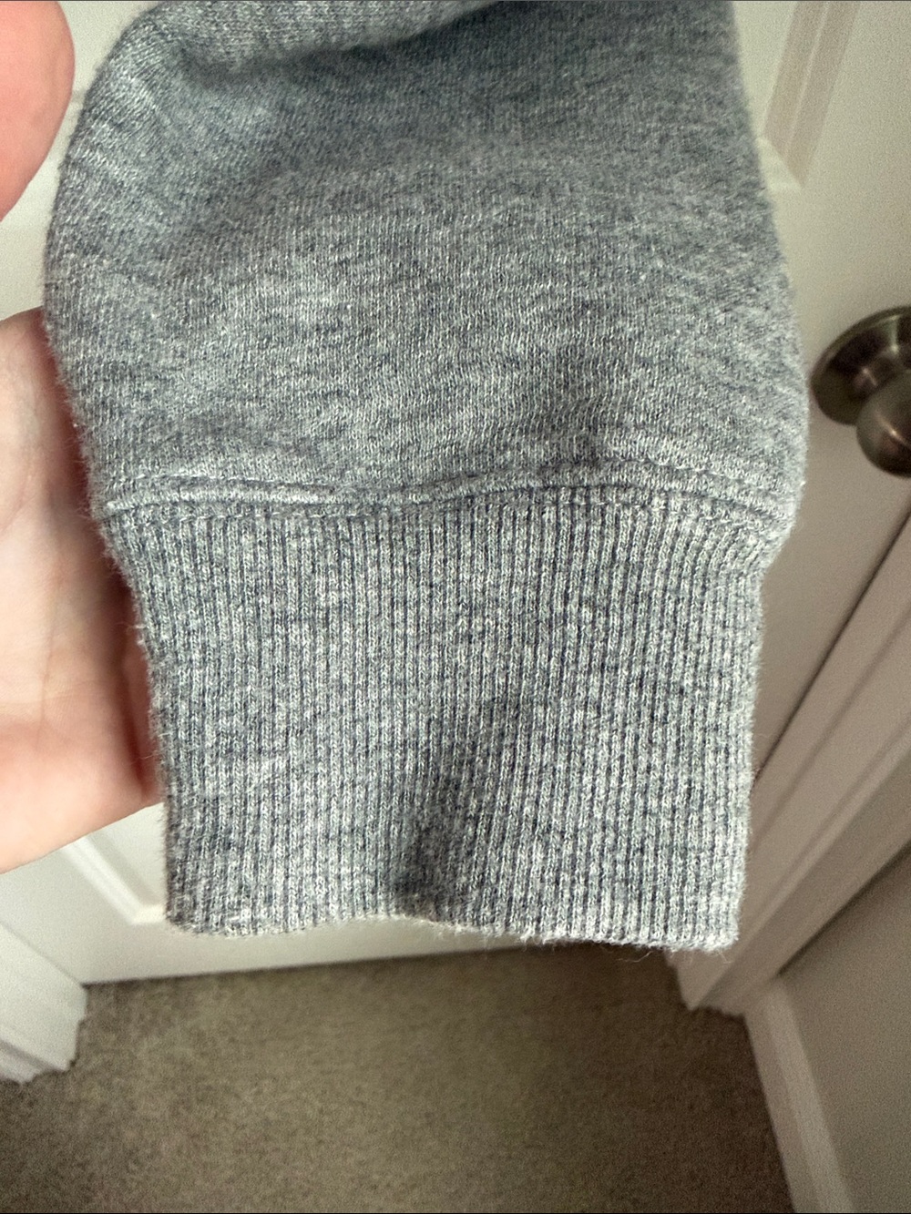 WILD FABLE Cropped Gray Drawstring Fleece Hoodie - Picture 13 of 15
